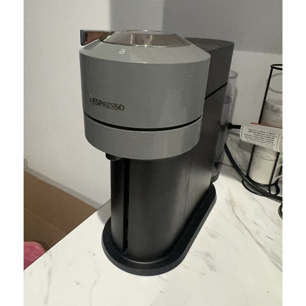 Nespresso Vertuo Capsule Coffee Machine Gray/Black w/ Removable Tank Tray